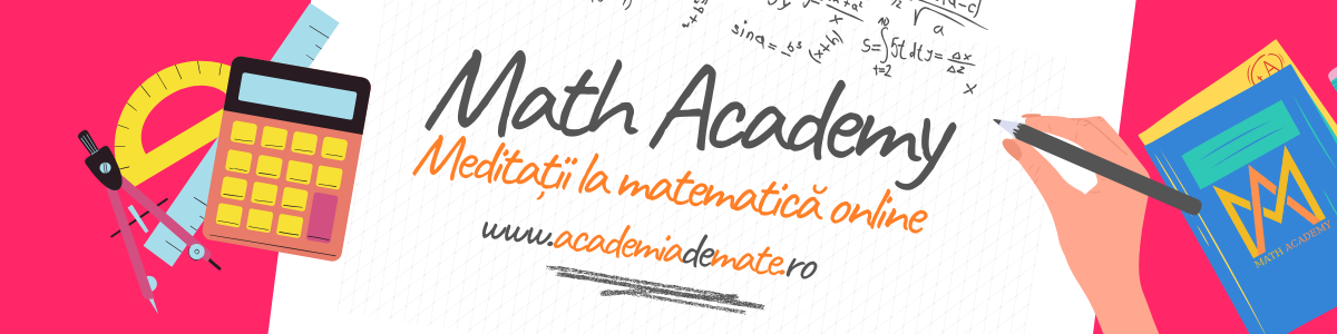 Meditatii la matematica online Math Academy