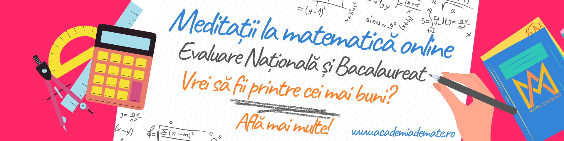 Meditatii online la matematica evaluare national bacalaureat