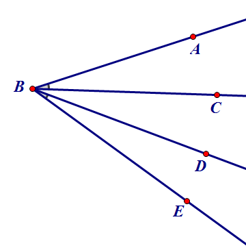 unghiuri neadiacente 2 non adjacent angles